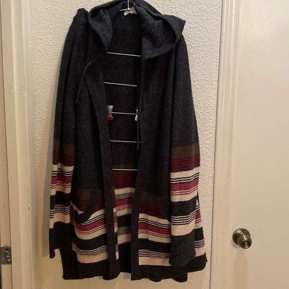 Maurices pretty hooded cardigan Long